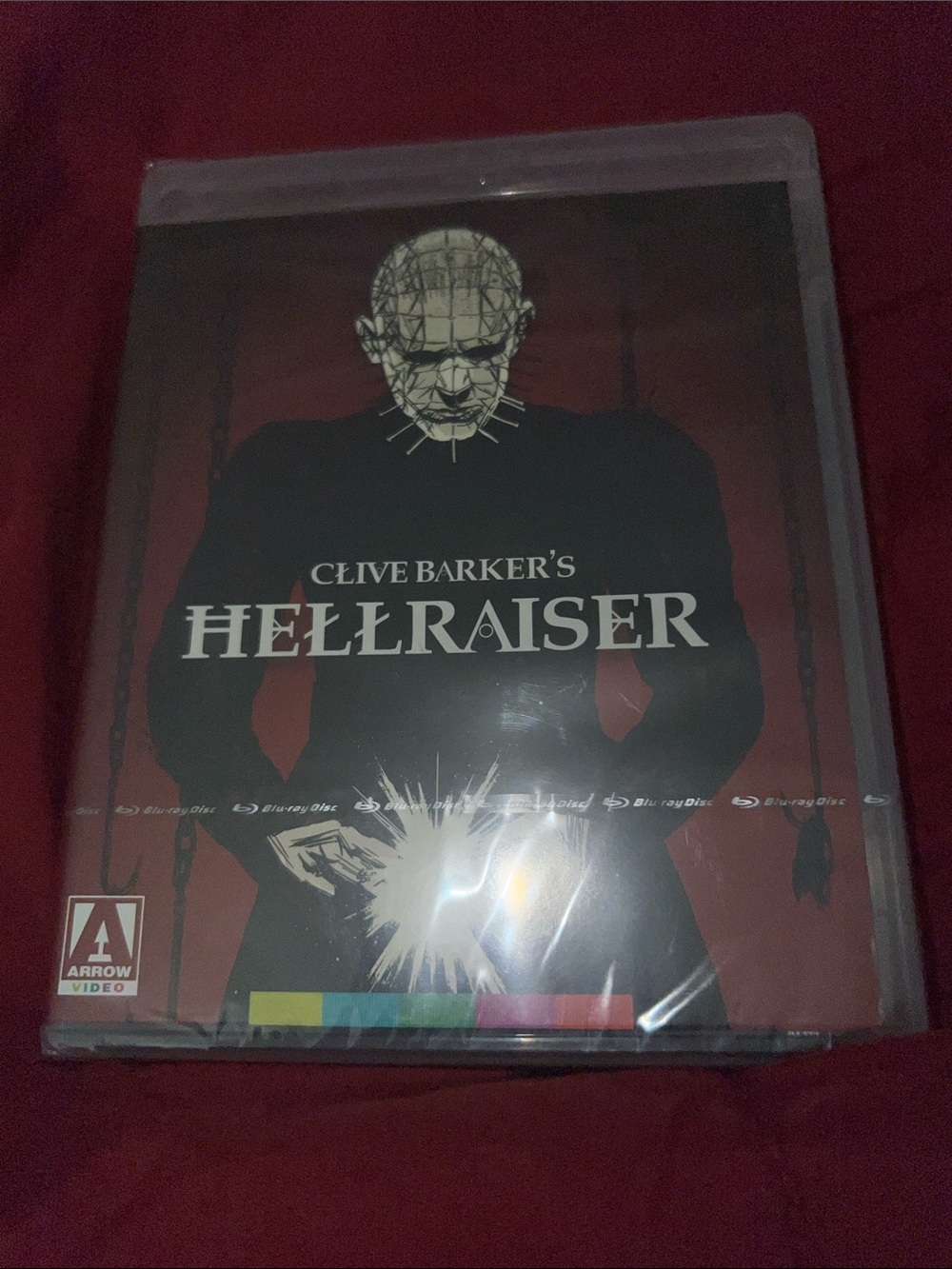 Hellraiser Blu‑ray - Black and Red Collector Edition BRAND NEW UNOPENED